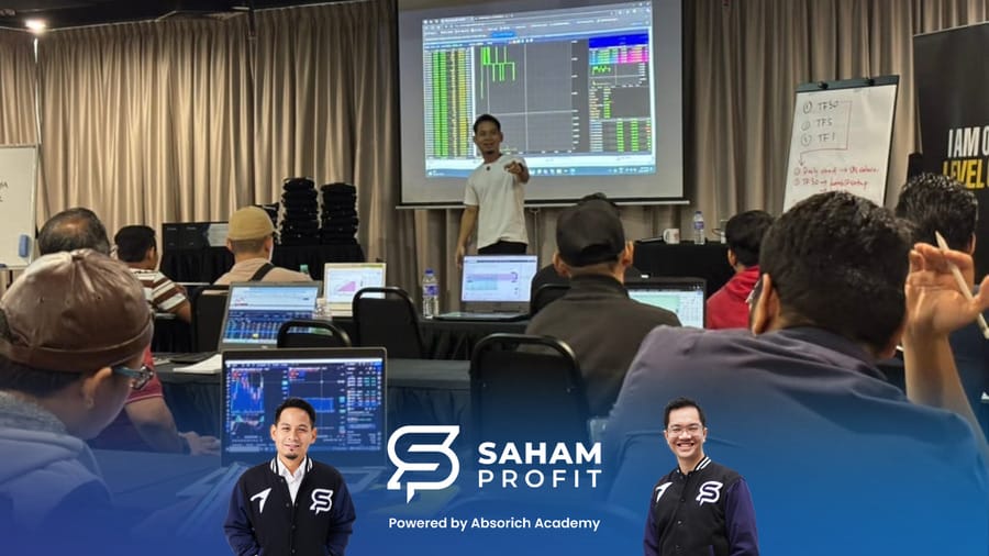 Gambar Live Trade semasa Saham Profit Mentorship (SPM) Graduation