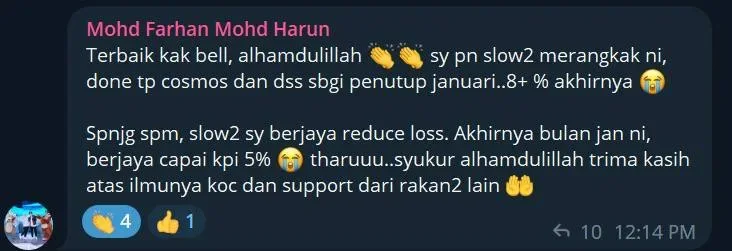 Testimoni Mohd Farhan: reduce loss dalam SPM